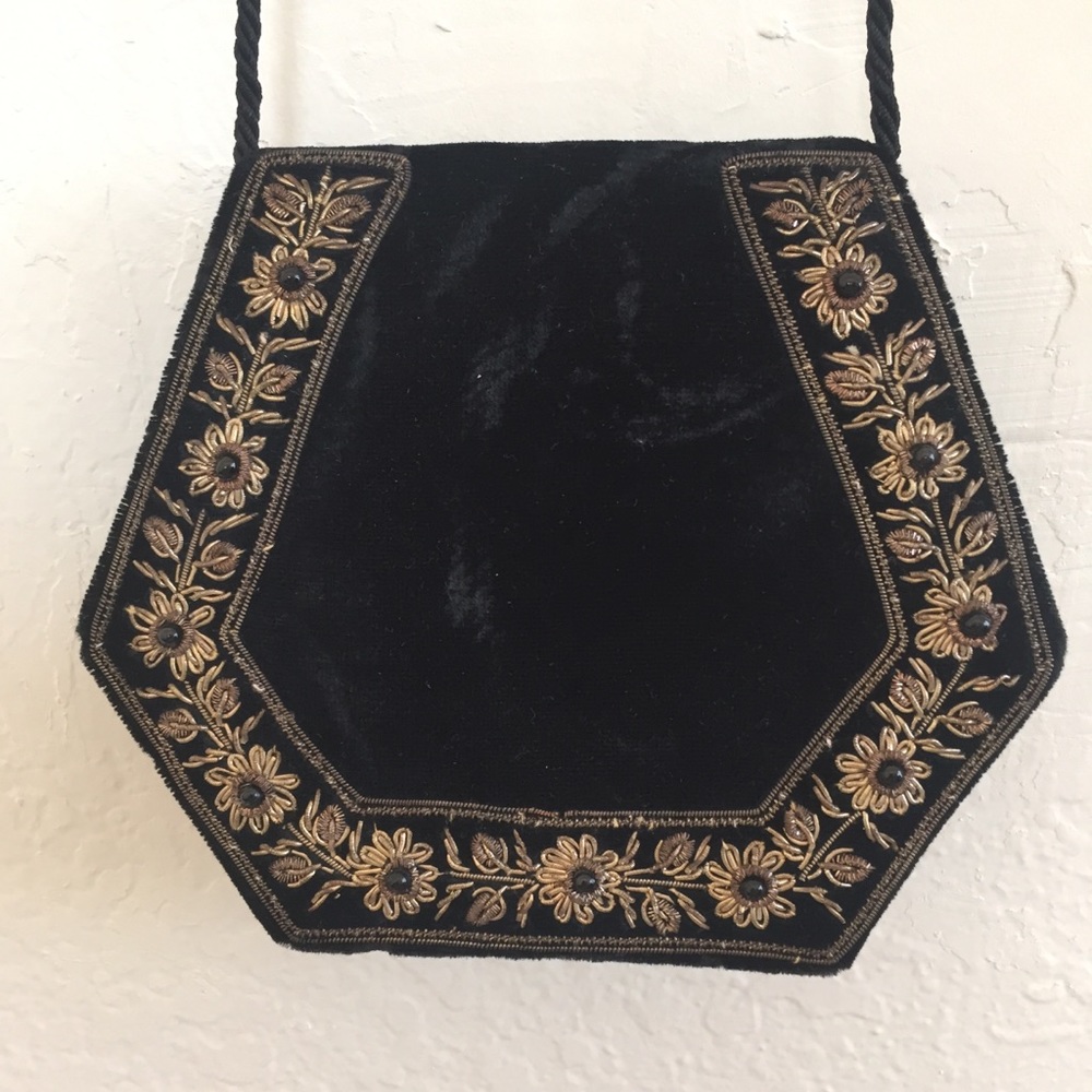 Velvet purse